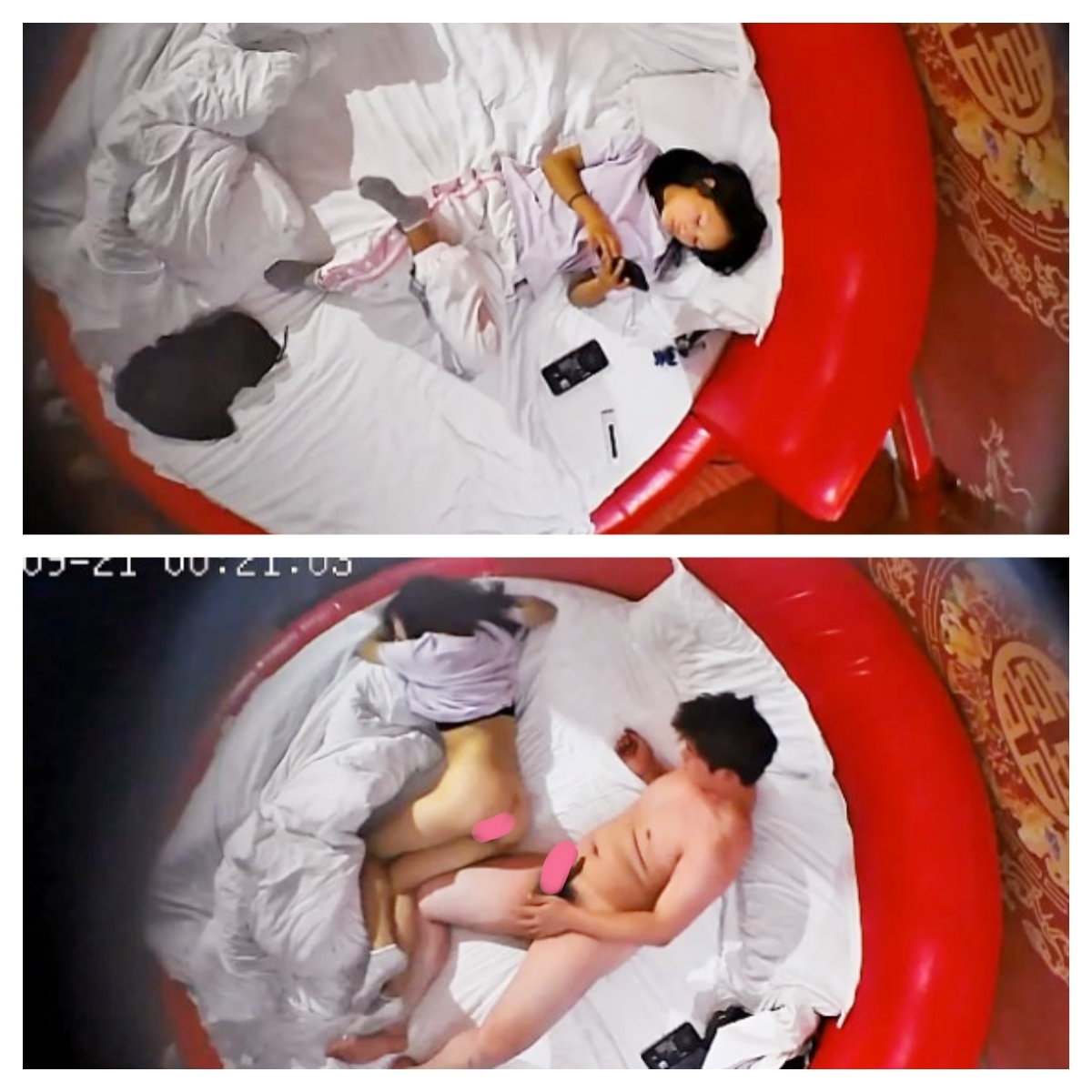 图片[3]-2025-9-20酒店偷拍 白衣清纯女被黄皮男友打桩-老宋小屋