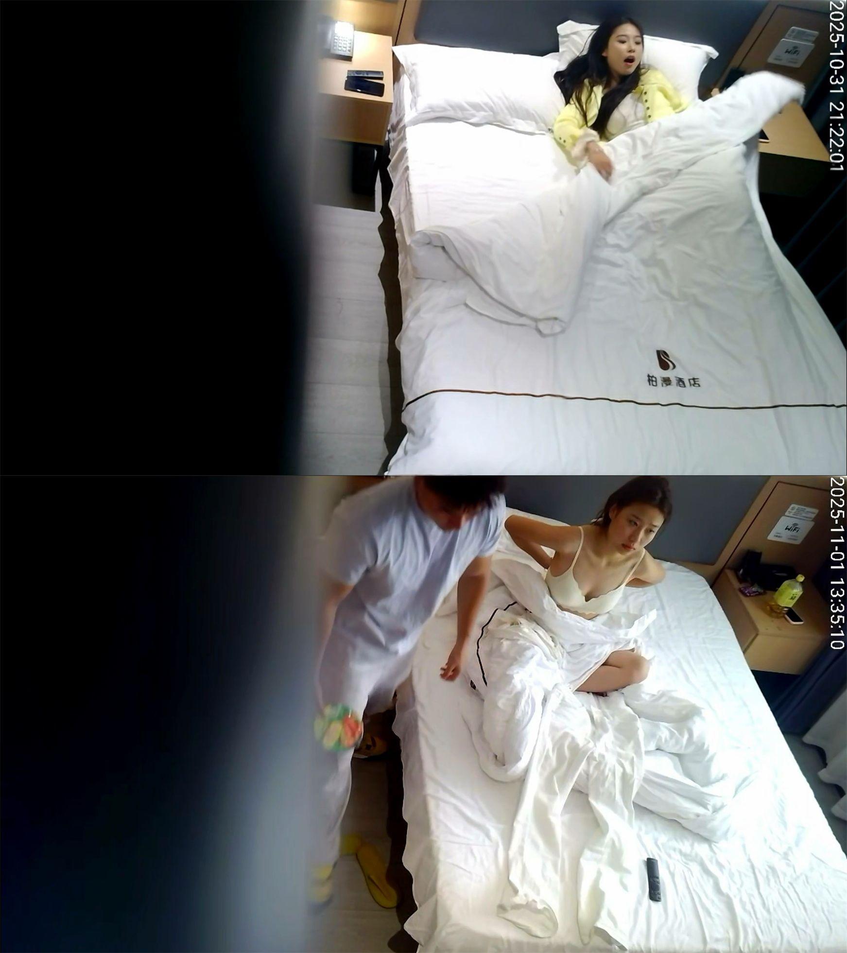 图片[5]-11-1流出天眼酒店偷拍精品❤️娇艳性感小美女被大块头健身猛男两天操了三次-老宋小屋