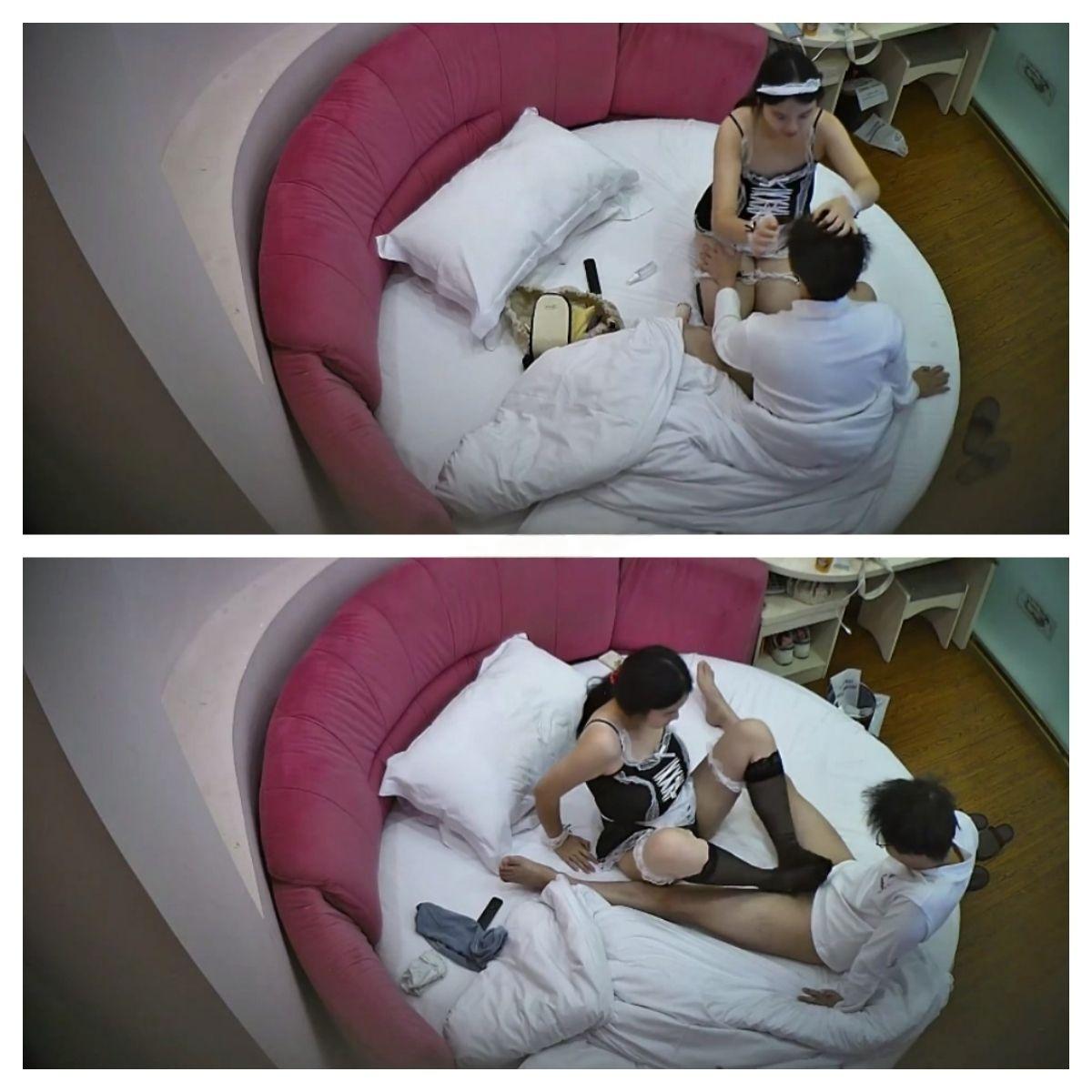 图片[6]-1-1新流出酒店情趣圆床高清偷拍 童颜巨乳妹子换上情趣女仆装让男友尽情玩弄-老宋小屋