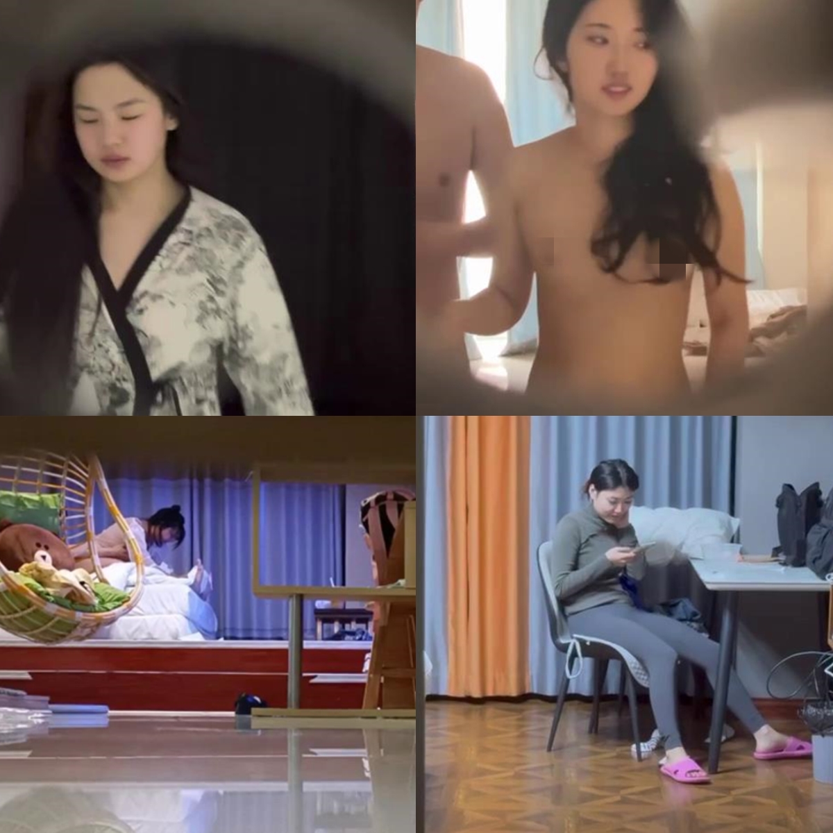 图片[7]-【猫眼偷拍】酒店民宿公寓猫眼偷拍 把女朋友当狗遛 3-老宋小屋