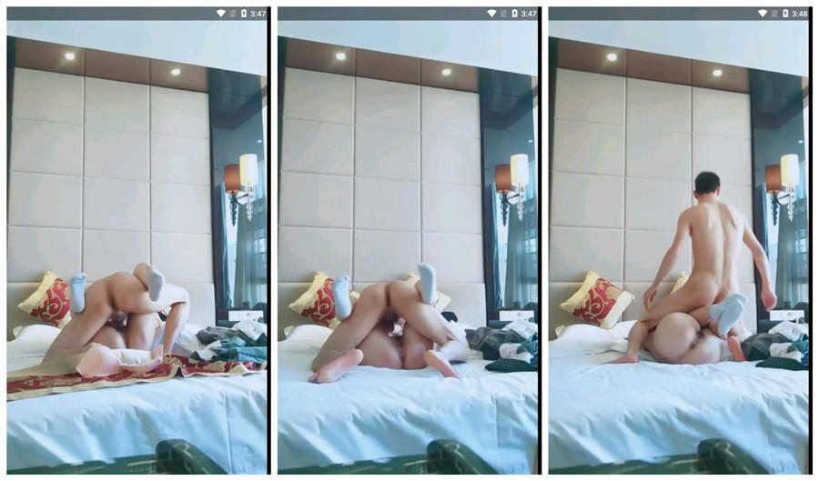 图片[2]-在酒店约操四川清纯眼镜学生妹，刚开始还害羞直接按在窗上扒光-老宋小屋