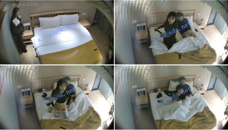 2025-11-27酒店偷拍 甜美女友主动换上白色开档丝袜上位服侍男友-老宋小屋