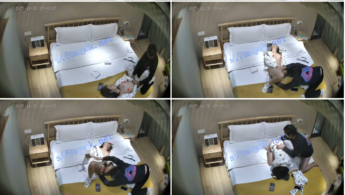 图片[4]-2025-11-28酒店偷拍 女友刚换上睡衣就被男友扑倒对着下体一顿抠-老宋小屋