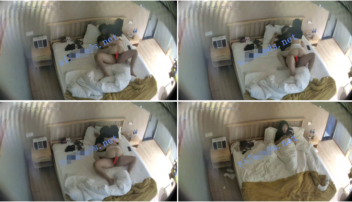 图片[3]-2025-11-27酒店偷拍 甜美女友主动换上白色开档丝袜上位服侍男友-老宋小屋