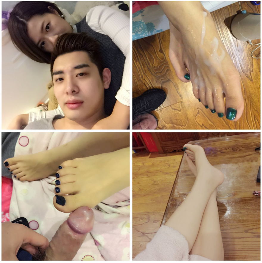 图片[3]-極品短發美足妹子和小鮮肉男友日常+情侶酒店拍攝-老宋小屋