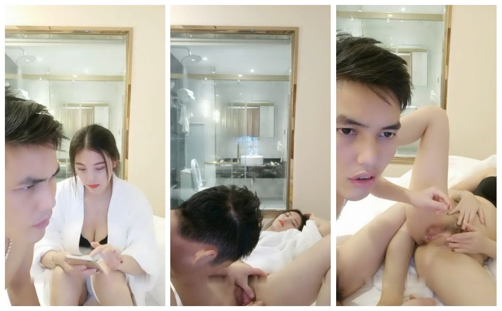 图片[1]-御女时尚范极品美女和社会上认识的炮友一起酒店啪啪-老宋小屋