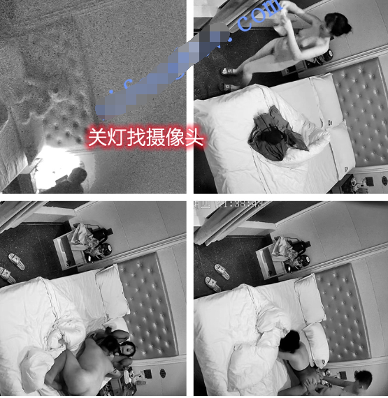 图片[3]-2021年10月【安防摄像头】学生妹酒店内跟男友卿卿我我-老宋小屋