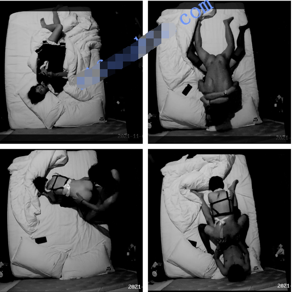 图片[7]-11-7萤石云酒店偷拍 学生情侣 女主穿上黑丝女仆装被男友操，姿势花-老宋小屋