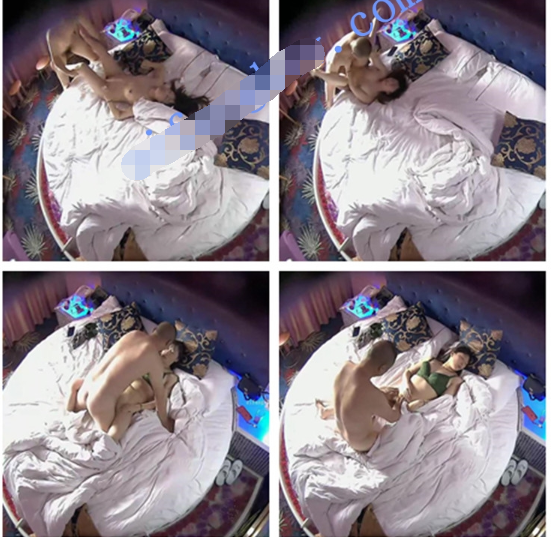 图片[4]-【酒店摄像头】镭射灯情趣圆床灯光下显得格外有情调 清楚看见高潮时扭曲的表情 精彩尽收眼底-老宋小屋