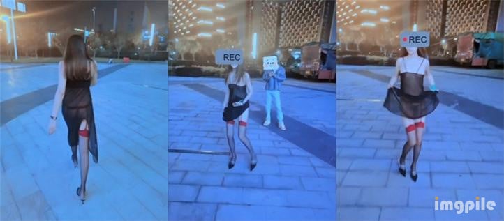 图片[3]-【年度核弹❤️绿帽淫妻】极品超美女神『小鲸鱼』人来人往马路商场情趣真空无内露出做爱 酒店激情大战-老宋小屋