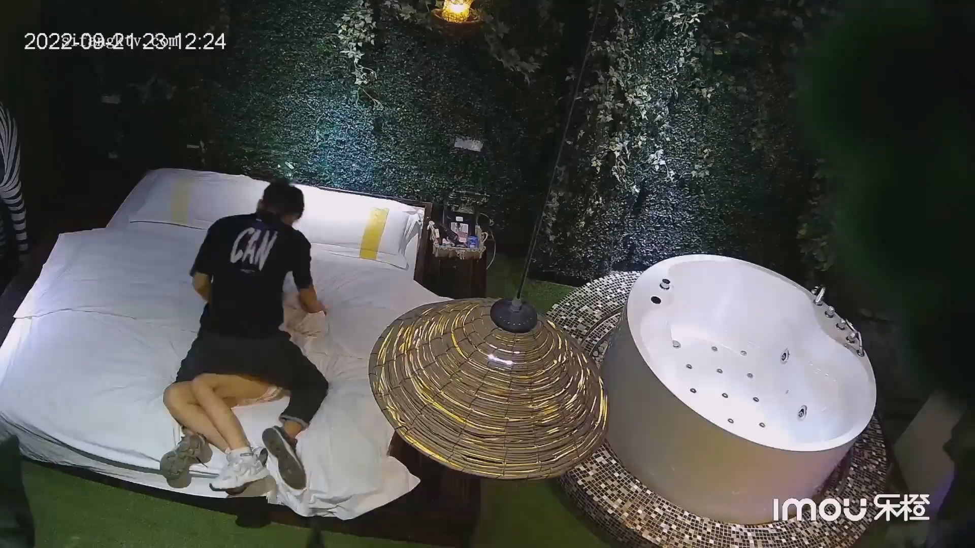 图片[2]-9月流出情趣酒店按摩浴缸房偷拍带着宠物猫开房的年轻情侣-老宋小屋