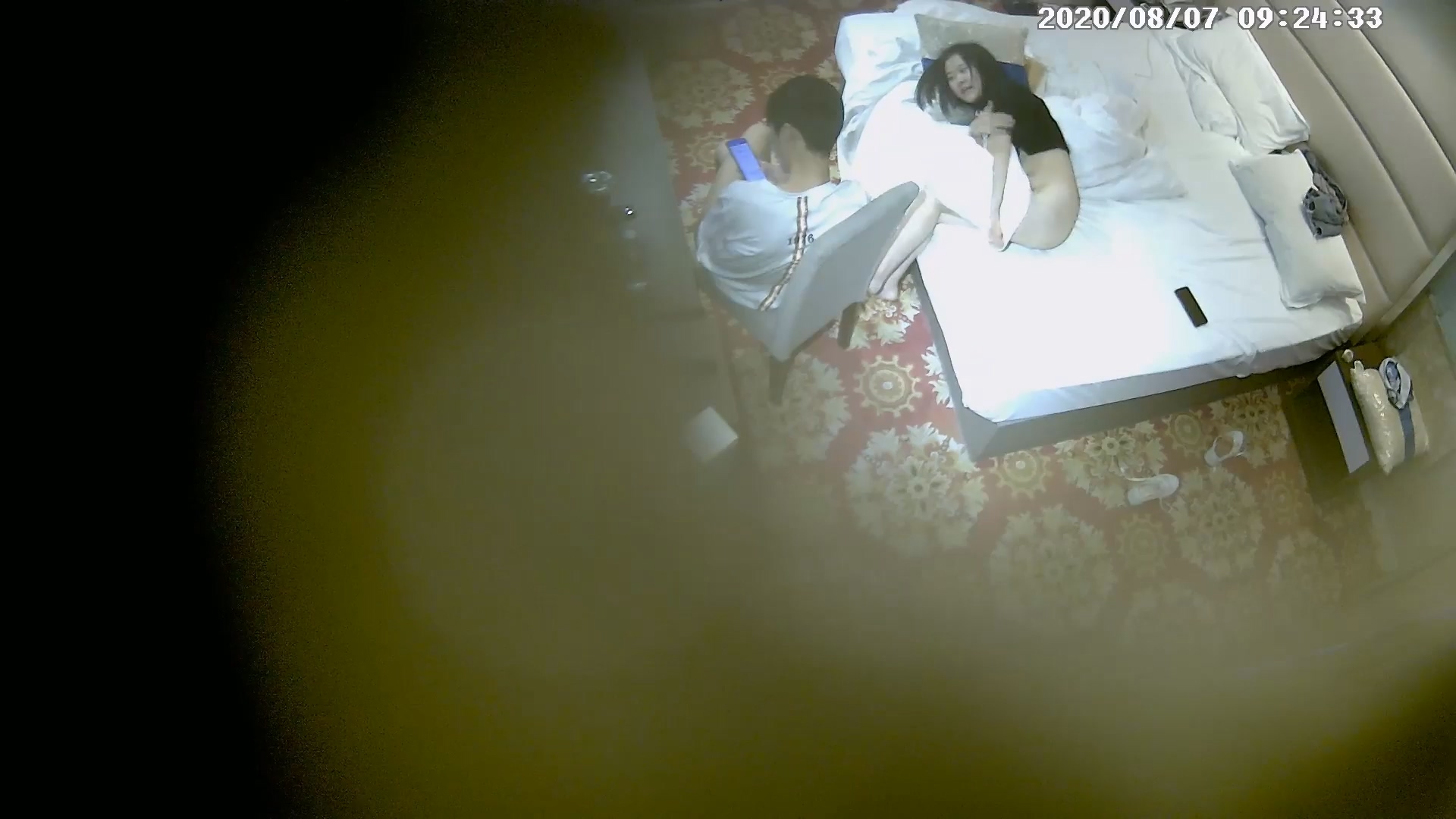 图片[4]-8-7经典酒店偷拍 大奶学生妹和男友约会，欣赏到的真正的骚货反差婊怎么做爱的-老宋小屋