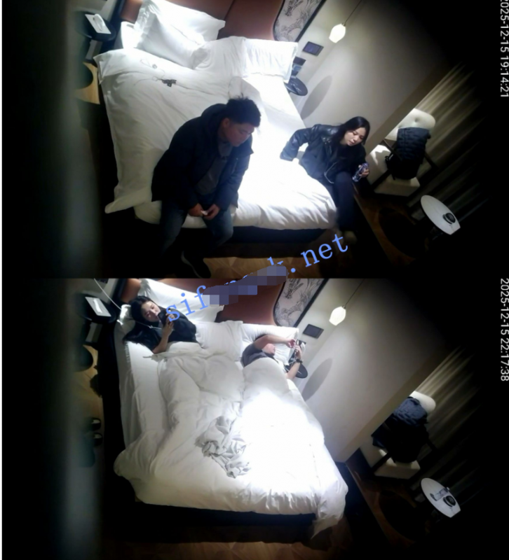 2025-12-15酒店精品 皮衣少妇和大哥外地出差开房操了三次-老宋小屋