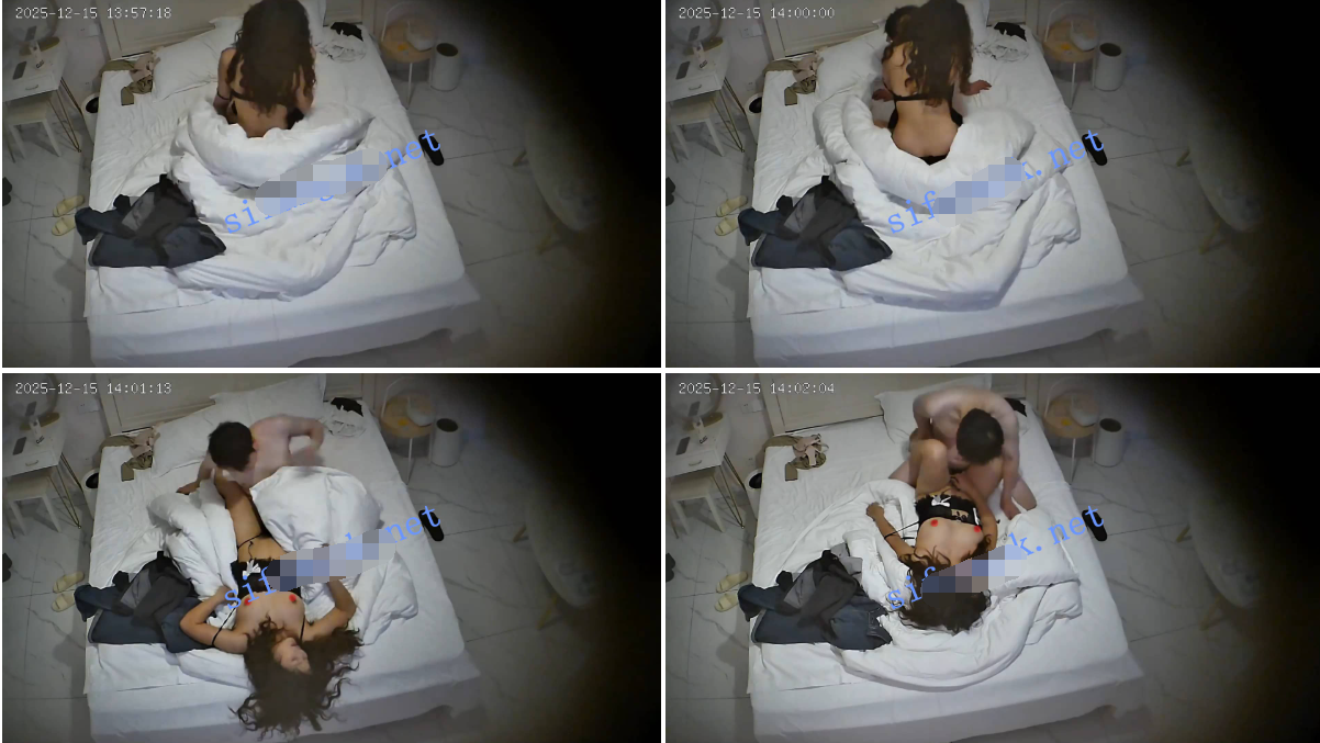 图片[4]-2025-12-15酒店偷拍 大波浪卷发美女换上情趣睡衣配合男友啪两场-老宋小屋