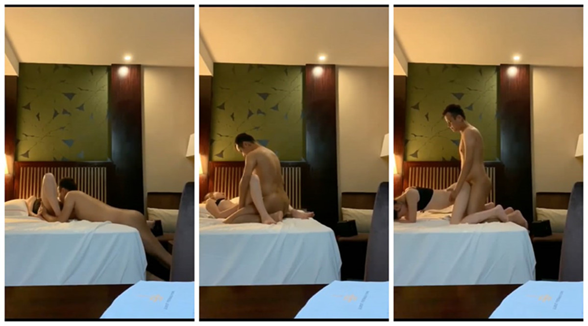 图片[1]-中秋节约炮单位骚女同事酒店开房从AV上学的舔逼给她热身然后再各种姿势干她-老宋小屋