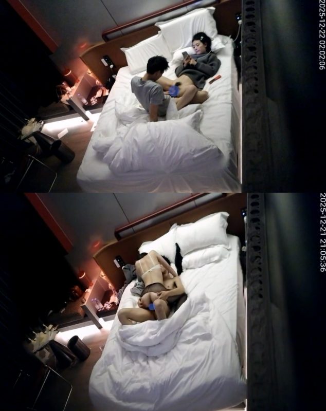 2025-12-21酒店偷拍 纯欲女变身情趣黑丝母狗足交挑逗后被爆操-老宋小屋