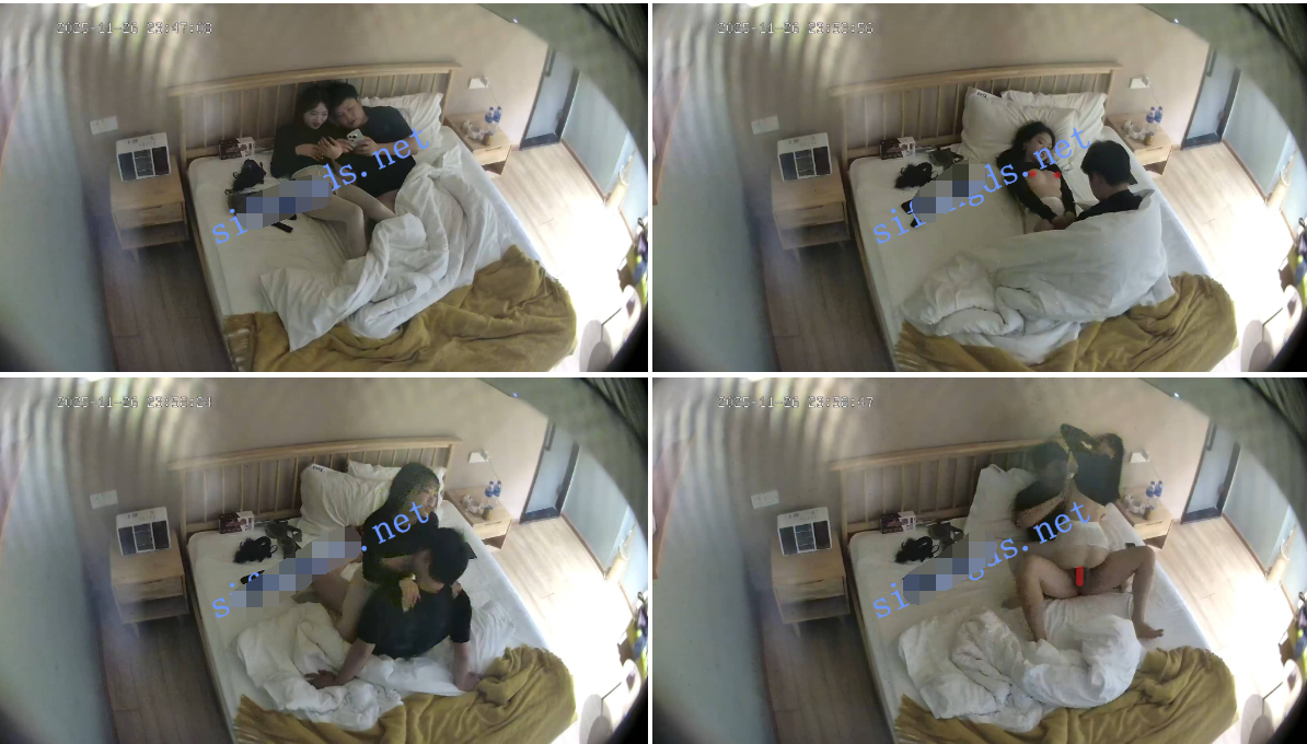 图片[2]-2025-11-27酒店偷拍 甜美女友主动换上白色开档丝袜上位服侍男友-老宋小屋