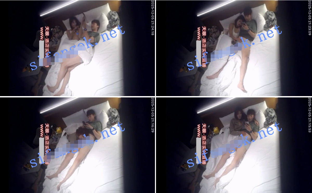 图片[5]-2025-12-5酒店偷拍 高颜值小美女和男友开房给操后帮男友舔干净-老宋小屋