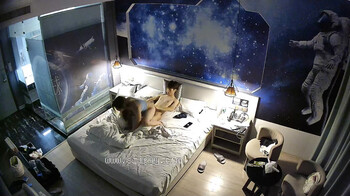 图片[5]-主題酒店太空漫遊情趣房拍攝到的鄰家氣質小姐姐與男友開房愛愛 互舔互插愛撫爽的欲仙欲死-老宋小屋