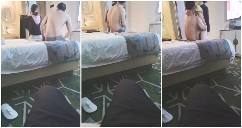 绿帽老公带着美女老婆酒店找单男❤️就喜欢看别的男人操老婆的小嫩B-老宋小屋