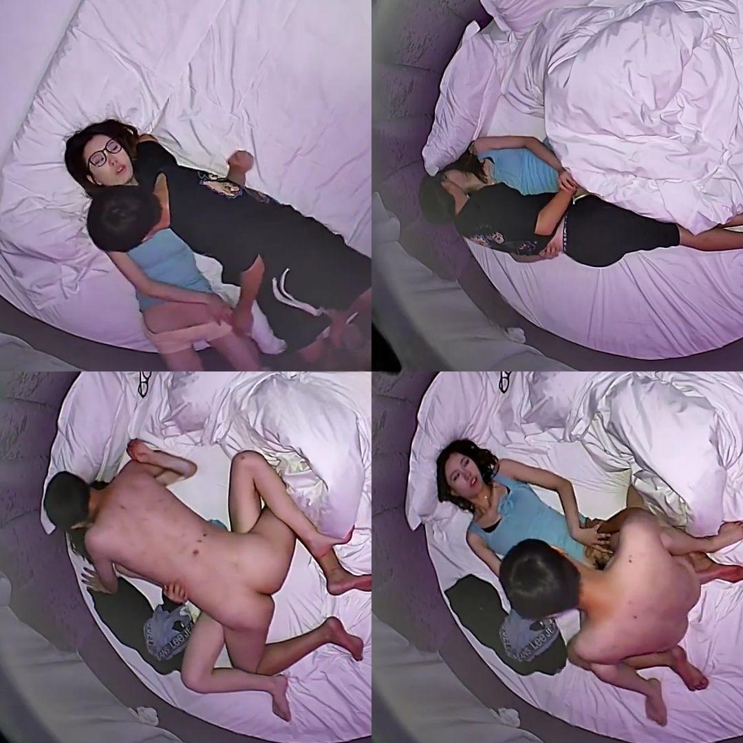 图片[1]-极品黑丝眼镜反差婊酒店约会小哥饥渴难耐扑到就干-老宋小屋