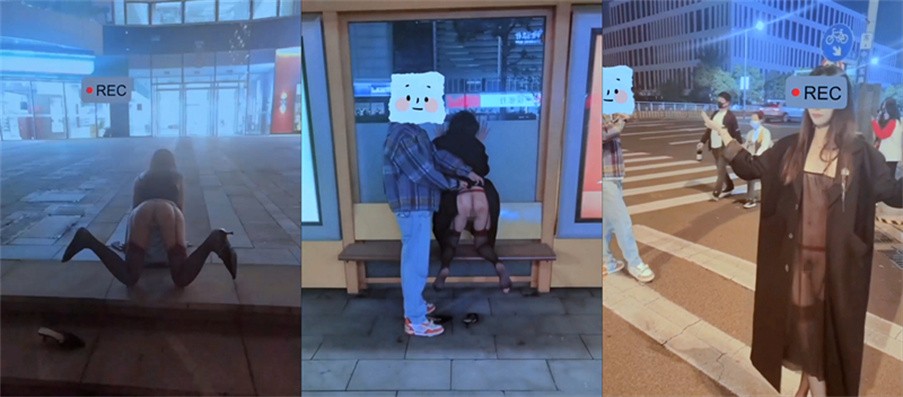 图片[3]-【年度核弹❤️绿帽淫妻】极品超美女神『小鲸鱼』人来人往马路商场情趣真空无内露出做爱 酒店激情大战 [MP4/1350MB]-老宋小屋