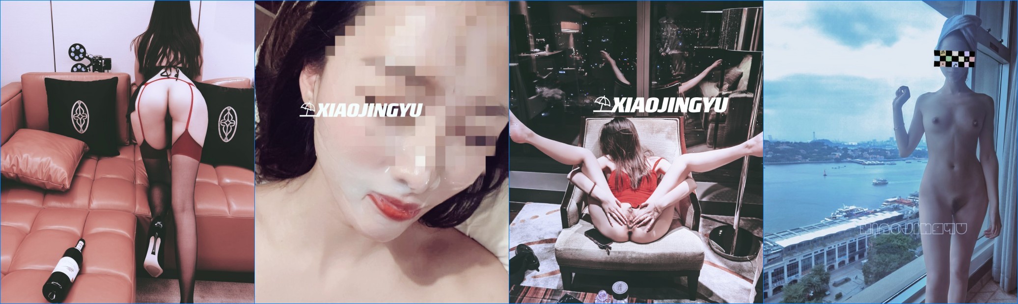 图片[2]-【重磅核弹❤️绿帽淫妻】超美女神『小鲸鱼』四月超燃最新露天餐吧露出 酒店遛狗公厕PUA变成肉便器被操 各种抽插调教[MP4/891MB]-老宋小屋