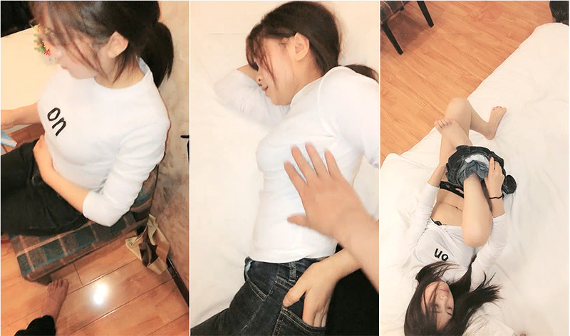 酒店啪啪清純牛仔褲嫩妹,十分害羞,可愛直擊,趴下跪舔臊茓-老宋小屋