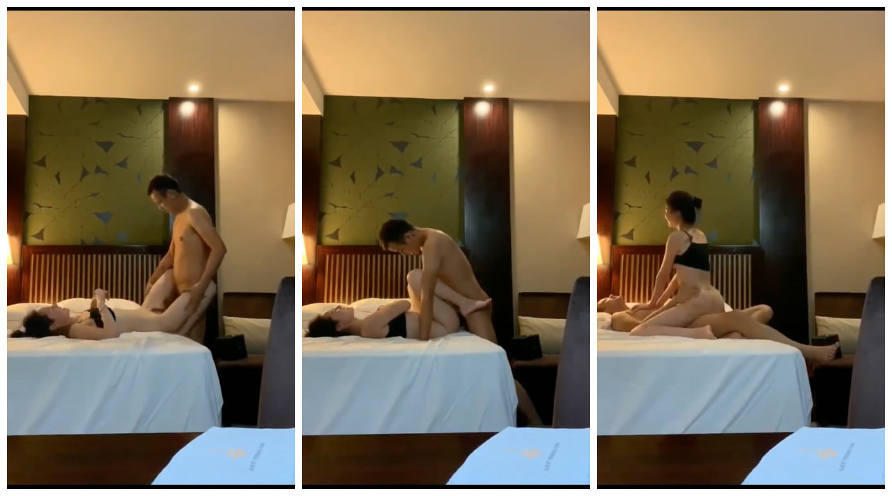 图片[2]-中秋节约炮单位骚女同事酒店开房从AV上学的舔逼给她热身然后再各种姿势干她-老宋小屋