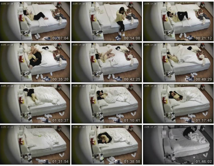 图片[2]-12-6新流出酒店偷拍 周末高颜值邻家妹妹眼镜反差婊开房被男友两次内射-老宋小屋