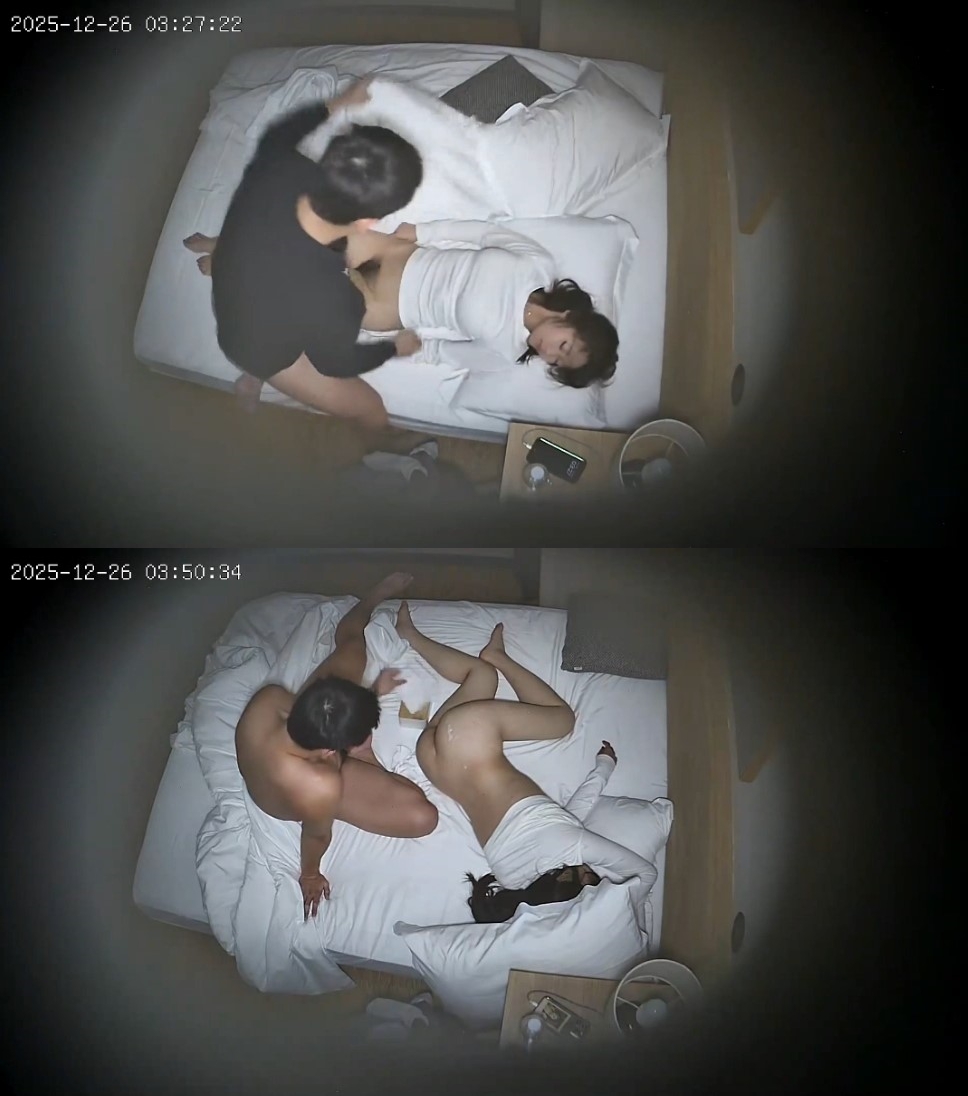 图片[5]-⏪酒店偷拍⏩小白袜配黑丝极品女大被男友尽情玩弄-老宋小屋