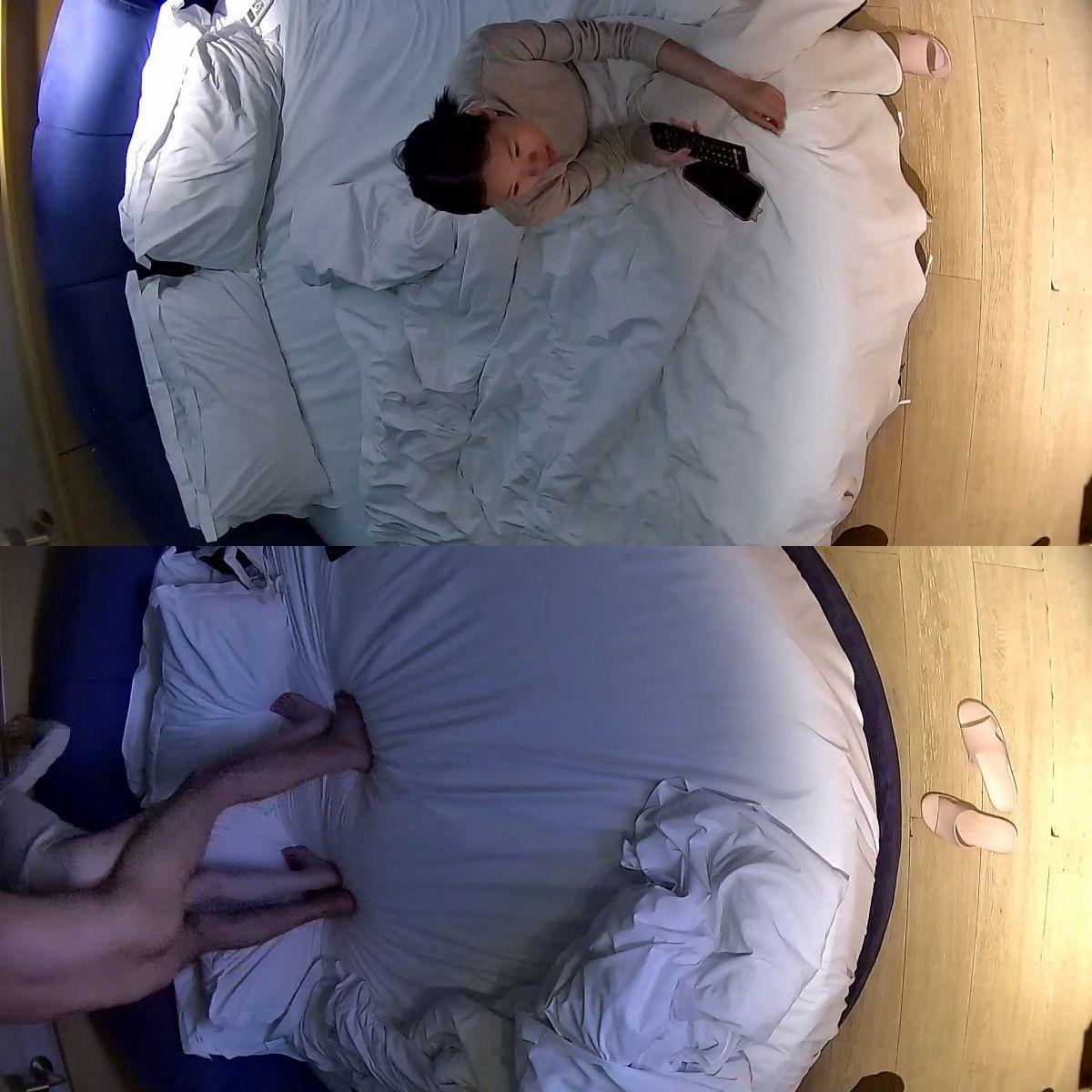 图片[4]-3-1流出酒店偷拍舔狗男给女友按摩一块贴面膜，贴完面膜把她扶墙站起来操-老宋小屋