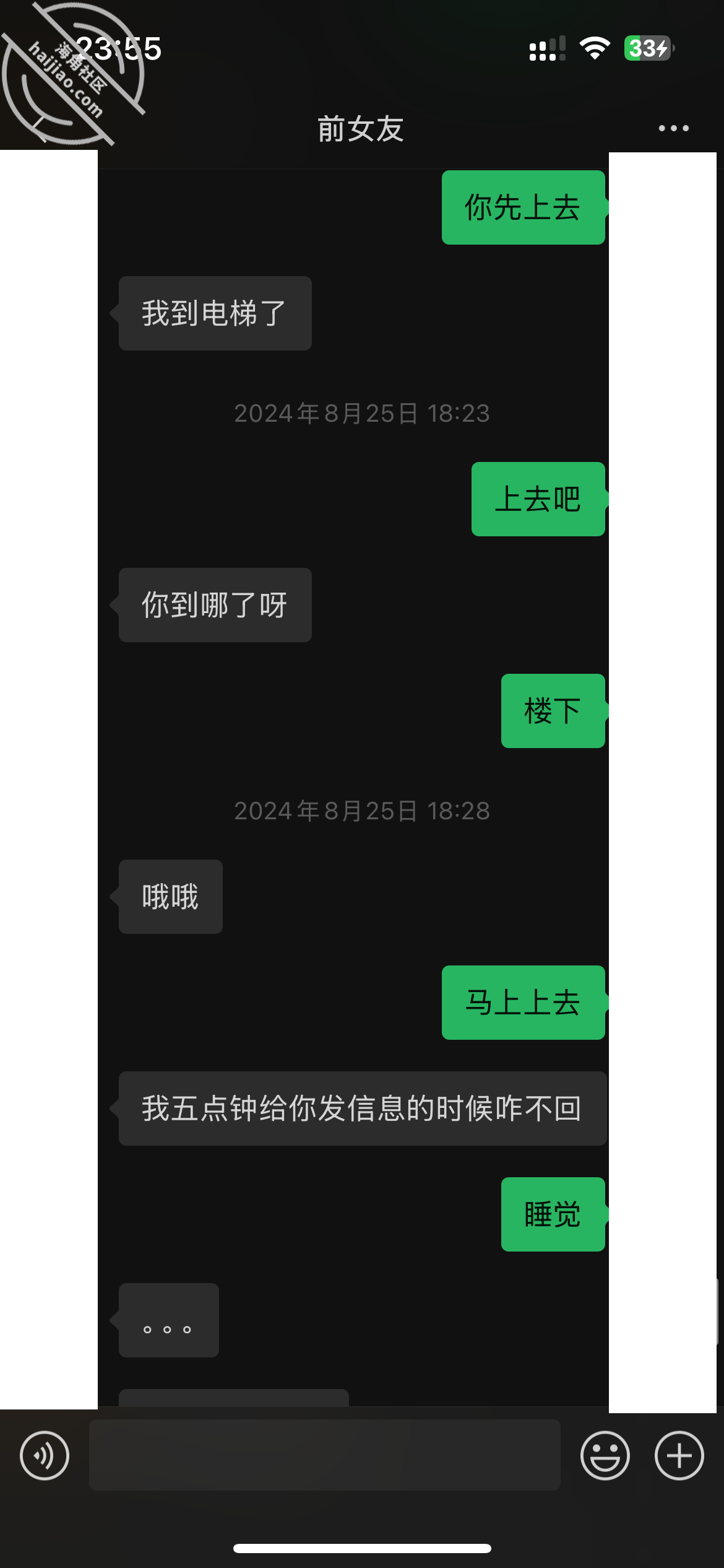 图片[2]-作者：内心中的黑暗之神 《历时一年，和前女友再续前缘，她已成为两孩妈，在她家偷情无套内射（视频贴）》-老宋小屋