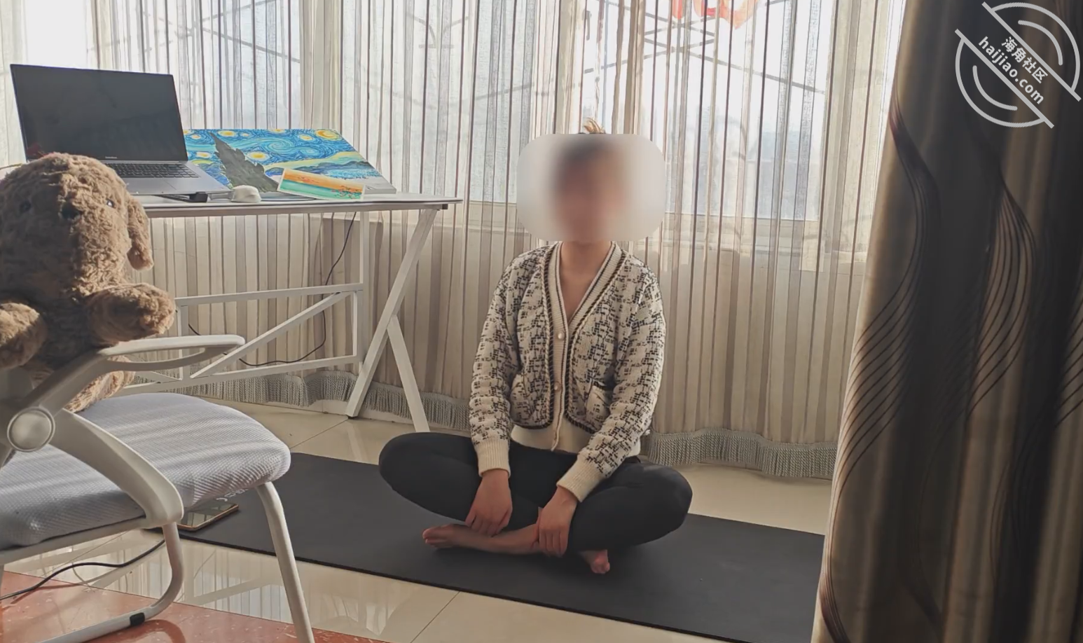 图片[2]-作者：侄女小玲 《原创15.第一次尝试和侄女在瑜伽垫上做爱，感觉刺激，一通到底》-老宋小屋