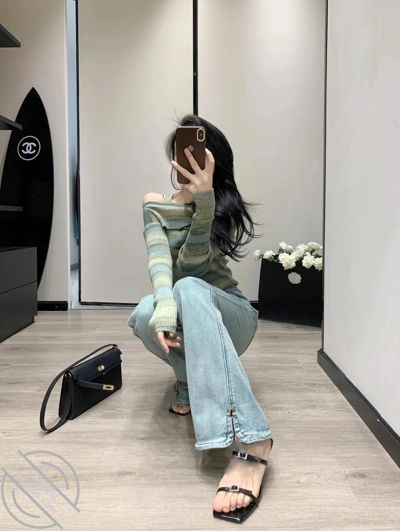 图片[3]-作者：奶子即正义 《原创:约操高颜值长腿姐姐,牛仔裤裤里丝,狗链子拴起来的玩,对着脸爆射~》-老宋小屋