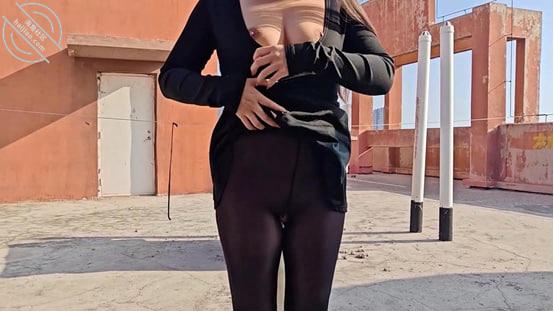 图片[3]-作者：善良的小嫂子 《堕落嫂子4. 骚嫂子狗尾巴楼顶暴露，被小叔子要求学狗爬》-老宋小屋