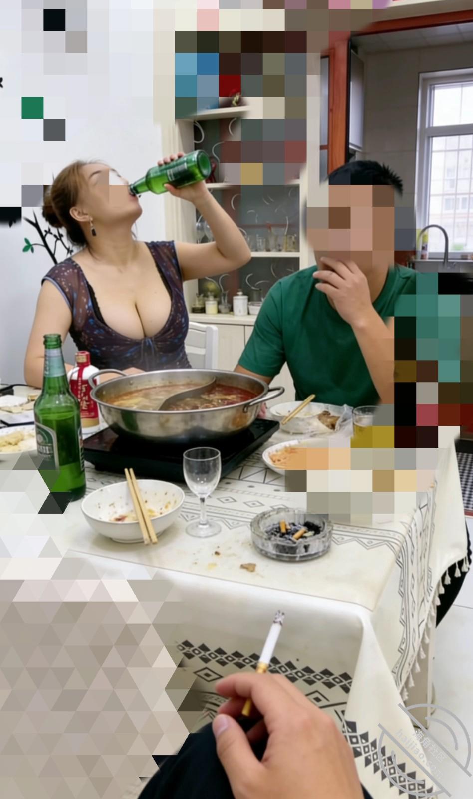 图片[5]-作者：堂哥找我搞嫂子 《堂哥找我搞嫂子9 大哥在门外把风，嫂子满嘴淫语骑乘我，我被嫂子强奸了》-老宋小屋