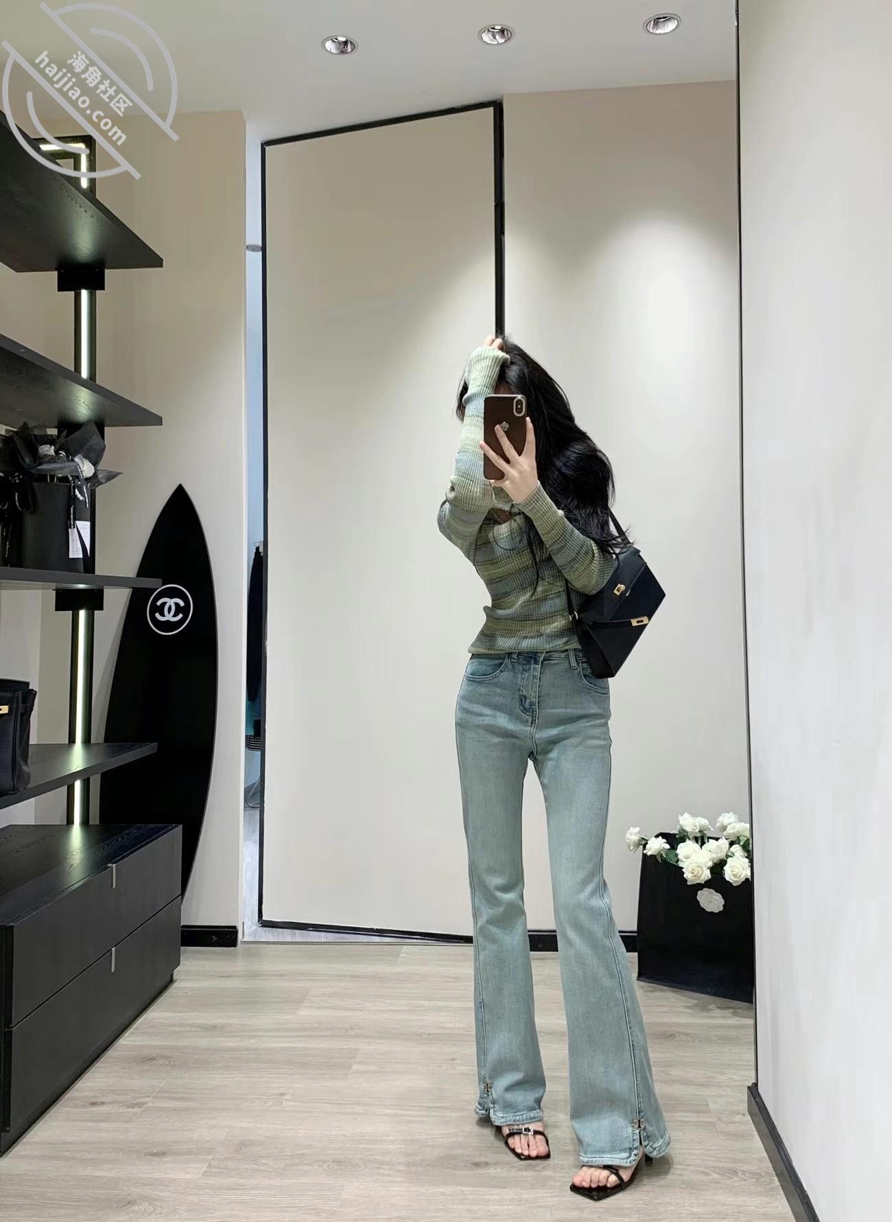 图片[5]-作者：奶子即正义 《原创:约操高颜值长腿姐姐,牛仔裤裤里丝,狗链子拴起来的玩,对着脸爆射~》-老宋小屋