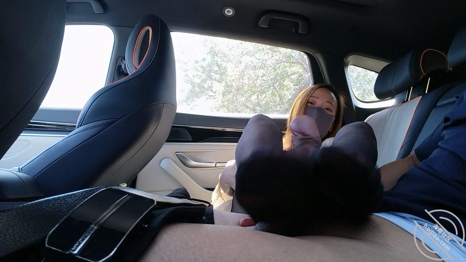 图片[6]-作者：激进的头孢 《双机位欣赏！极品御姐车上黑丝足交，射在脚上！》-老宋小屋